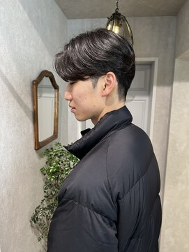 ゼスト クレス(ZEST Cres) 【立川CRES佐藤穂莉】メンズ毛流れパーマ