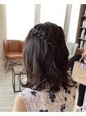 卒業式、発表会ヘアセット