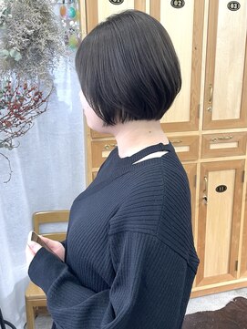 ラフ(laugh) 髪質改善×ショートボブ