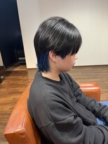 スパイキーショート×フェザーパーマ×サーフカール