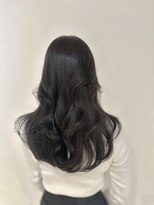 アクション 心斎橋店(ACTION)&nbsp;レイヤーカット　アッシュグレー　韓国ヘア　顔まわりカット