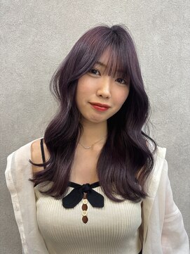 ロンド レア 天神大名店(Lond Le’a) イメチェン/美髪/ブルーブラック/ホワイトブロンド/ブリーチなし