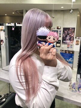 トーキョー オタクヘアー(TOKYO OTAKU HAIR) 呪術廻戦 虎杖悠仁 五条悟 推しカラー ハイトーンカラー