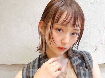 レトン 銀座(leton)の写真/【小顔効果のあるデザイン提案】骨格や雰囲気に合わせた、あなたの魅力を引き出すこなれ感hairに[東銀座]