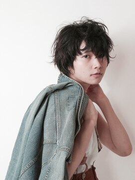 クルール(couleur) 黒髪ショート*ルーズマッシュ*