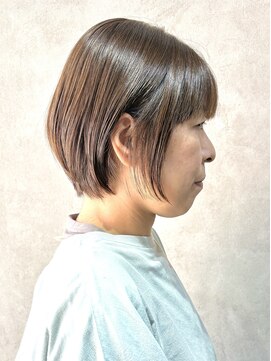 エンクス(enx) ミディアムヘア/暗めカラー/グランマッシュ/鶴ヶ峰YM88