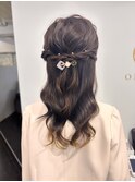 【谷】大人女性にお勧め＊ハーフアップ