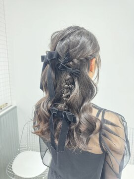 ヘアアレンジ/ヘアセット/結婚式/同窓会/盛岡