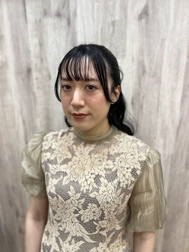 【ナチュラルツヤヘアメイク◎】