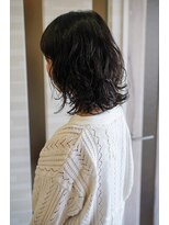 ムゥフ ヘアーアンドアイラッシュ(mouf hair&eyelash)&nbsp;エアウェーブ・レイヤーロブ / Airwave Layered Lob