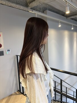 ヌープヘアーアイス(NUUP.hair ici) ★ブリーチなし暖色ブラウンピンクナチュラルレイヤー春
