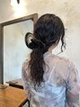 シー(sii) 縛っても可愛いパーマスタイル