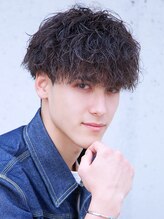 モットコウ 松山大街道(Mot-Co) マッシュ×無造作パーマ