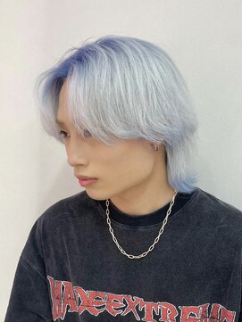 シーク 八王子(CHIC) ルーツカラー×センターパートウルフ【八王子】