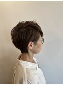 くせ毛を活かす立体感ショート