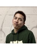 坊主×ブラウンカラー