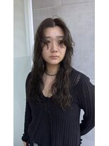バーチ バイ クロップエス(BIRCH by crop es) 【透明感UP!】オリーブブラウン×顔周りレイヤー