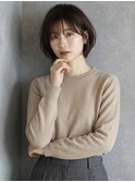 大人ガーリー/似合わせカット/縮毛矯正/前髪/水素カラー