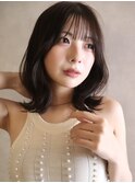 【2027トレンド】大人可愛いくびれロブ×透明感グレージュ