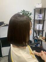 お～るうぇいず(always)&nbsp;大人可愛いミディアムボブ前下がり髪質改善トリートメント