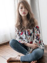 ra's 南行徳 髪質改善トリートメント&カラー 南行徳北口【10月1日オープン(予定)】 ゆるくびれ×ベージュカラー☆艶っぽ美人リップラインレイヤー