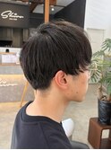 【shiro小布施】メンズカット/ショートマッシュ/黒髪パーマなし