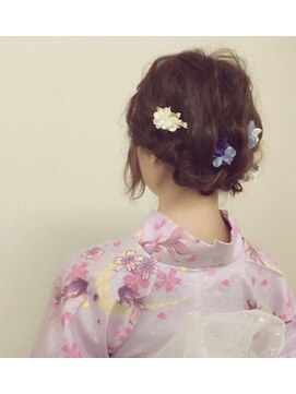 ヘアセット専門店 ナゴミ 渋谷店(nagomi) 編み込み浴衣ヘア