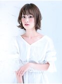 こなれ度抜群のニュアンスカールボブ