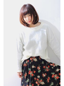 アルターシェリー(aL-ter che'rie) 首を長く、輪郭をシュッと魅せるストレートボブ【屋代】