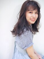 コルソ ケーツー 梅田 茶屋町(corso k-two)&nbsp;《ラベンダーベージュ》くしゃっと柔らかミディアム