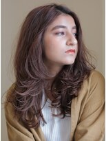 キース ヘアアンドメイク 恵比寿(kith. hair&make)&nbsp;【kith.恵比寿】ふんわりレイヤーロングスタイル