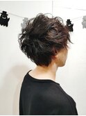 ワックスをつける方向けの束感カット