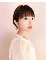 ヘアーエスクールシーユー 枚方T-SITE店(hair S.COEUR×Cu) 丸みショート