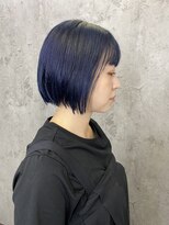 ルーツアイリー 心斎橋(ROOTS IRIE)&nbsp;10代20代30代◎大人耳掛けボブ×ディープブルージュ