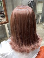 サロンドミルク 原宿(salon de MiLK) ナチュラルシルキーピンク　髪質改善