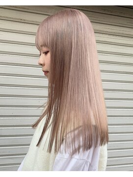 オンヌ(onnu) ホワイトベージュ×裾カラー