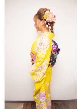 ヘアーサロン アモル(HAIR SALON Amor) #ヘアセット #成人式 #下関