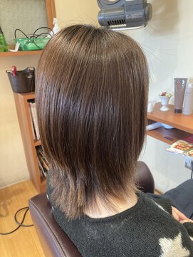 アトリエ ド ガレ Atelier de GALLE 酸性ストレート+トリートメント