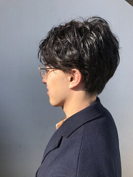 エミュー ラ ピエス(emu la piece) ニュアンスmens' パーマ