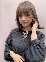 ジーナ 新宿(Zina)&nbsp;髪質改善＊ダークトーンデザインカラー＊美髪【Zina新宿】