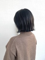 ヘアー ホスピタル ソアン(hair hospital soan)&nbsp;ブルーブラック☆ミニボブ