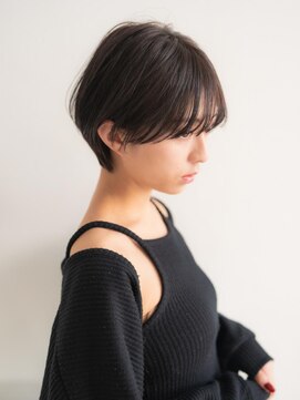 アグ ヘアー モス 中央林間店(Agu hair moss) 耳掛けかわいい丸みショート 3