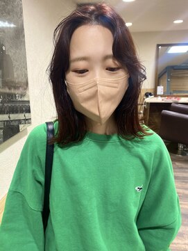 ユイマァル 岡山店(YUIMARL) ニュアンス前髪パーマ