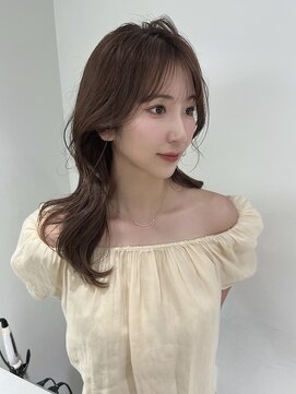 ユーフォリア 渋谷グランデ(Euphoria SHIBUYA GRANDE) 大人っぽくびれミディアムヘア モカブラウン