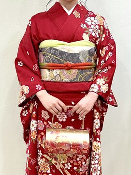 ヘアセットアップス(UP's) 祝☆成人式(^○^)♪ 【振袖着付け＋ヘアセット】 ※電話予約のみ