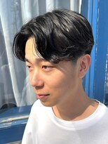 メンズココ 清澄白河店(MENS COCO)&nbsp;ニュアンスパーマセンターパートコンマヘアツーブロック