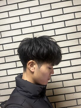 クロムトウキョウ ザ バーバー 新宿本店(CHROM TOKYO the Barber) マッシュショート