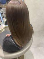 ニーナ ビューティーサロン(NINA Beauty Salon) カラーカット×最強トリートメント#髪質改善#トリートメント