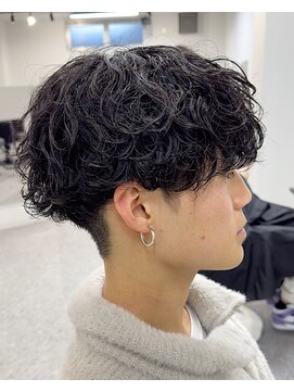 ブライト(BRIGHT) ［BRIGHT］マッシュ×波巻きパーマ［静岡/メンズ/静岡駅］