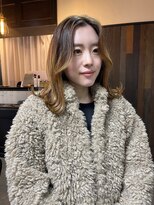 エトネ ヘアーサロン 仙台駅前(eTONe hair salon)&nbsp;［ eTONe ］長めロブ